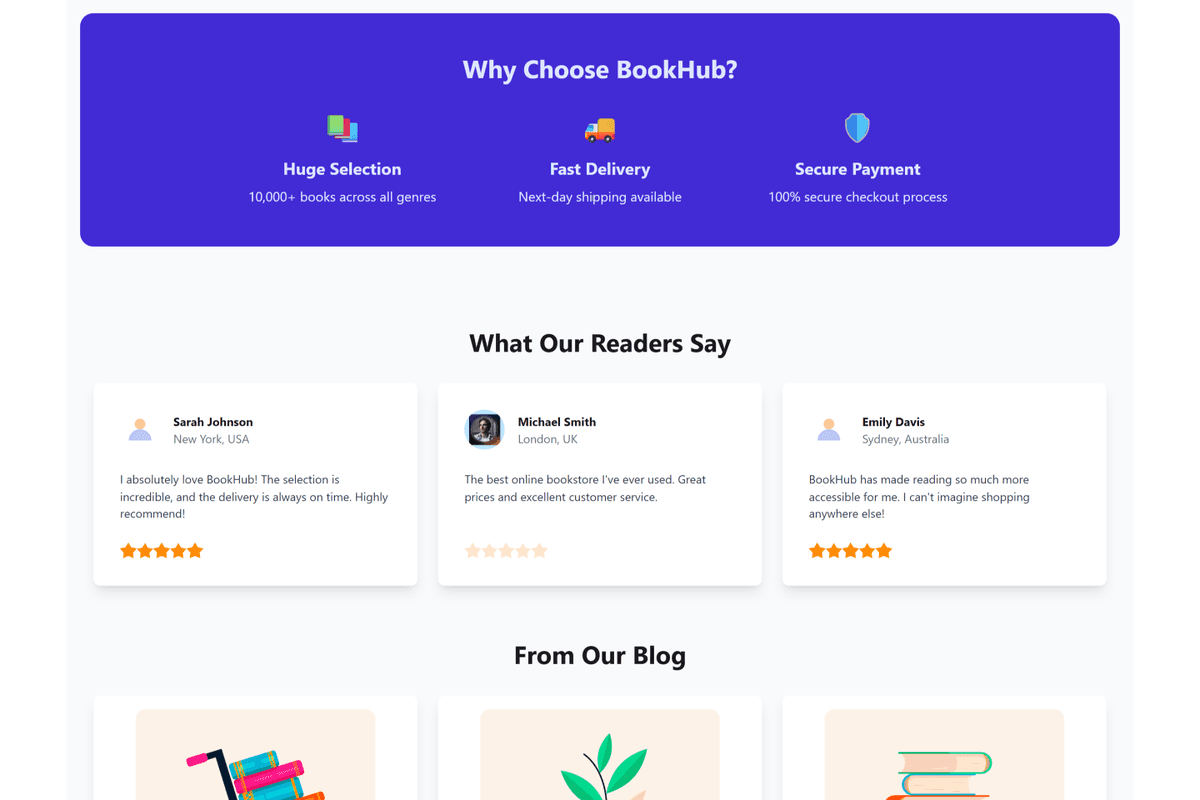 BookNest screenshot
