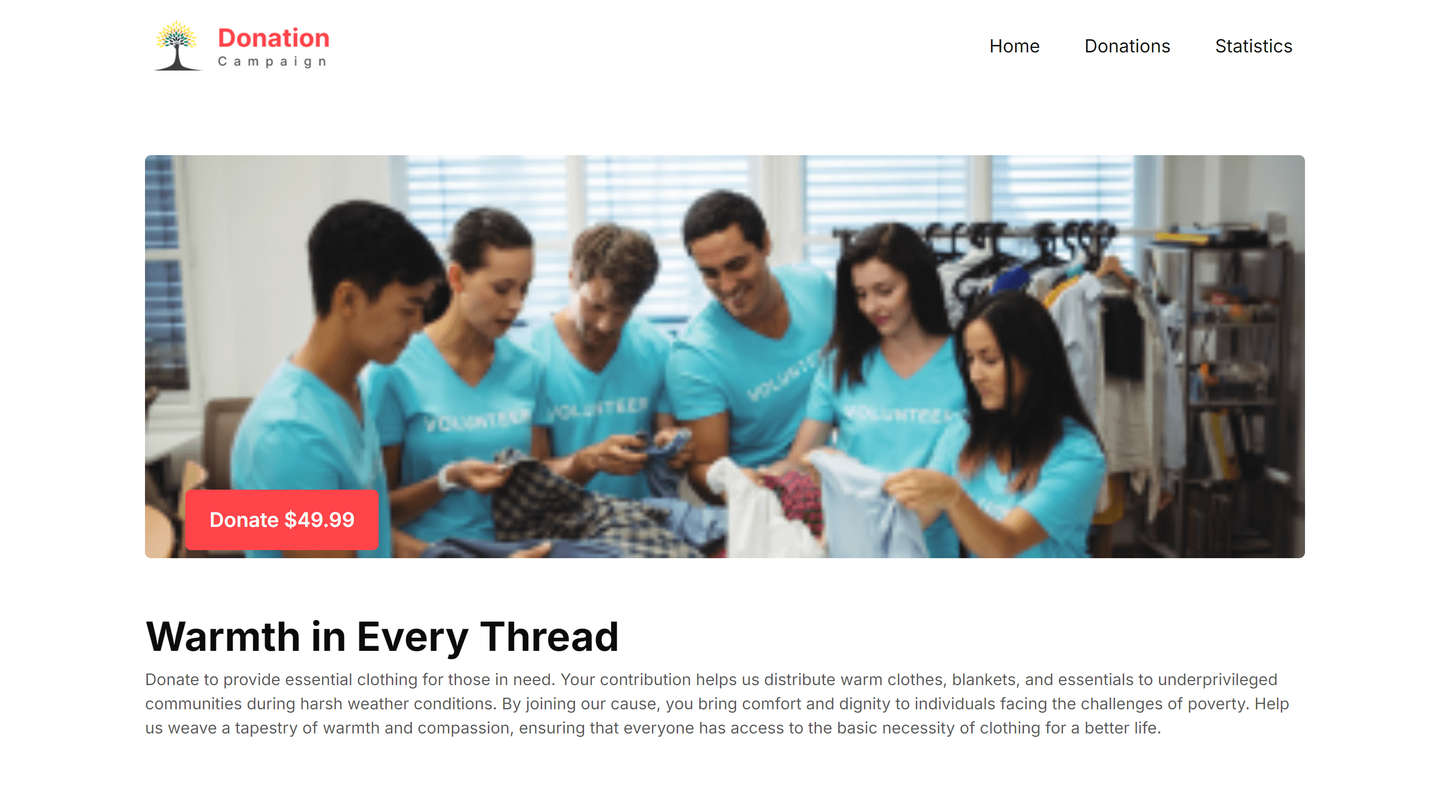 Donation Campaign