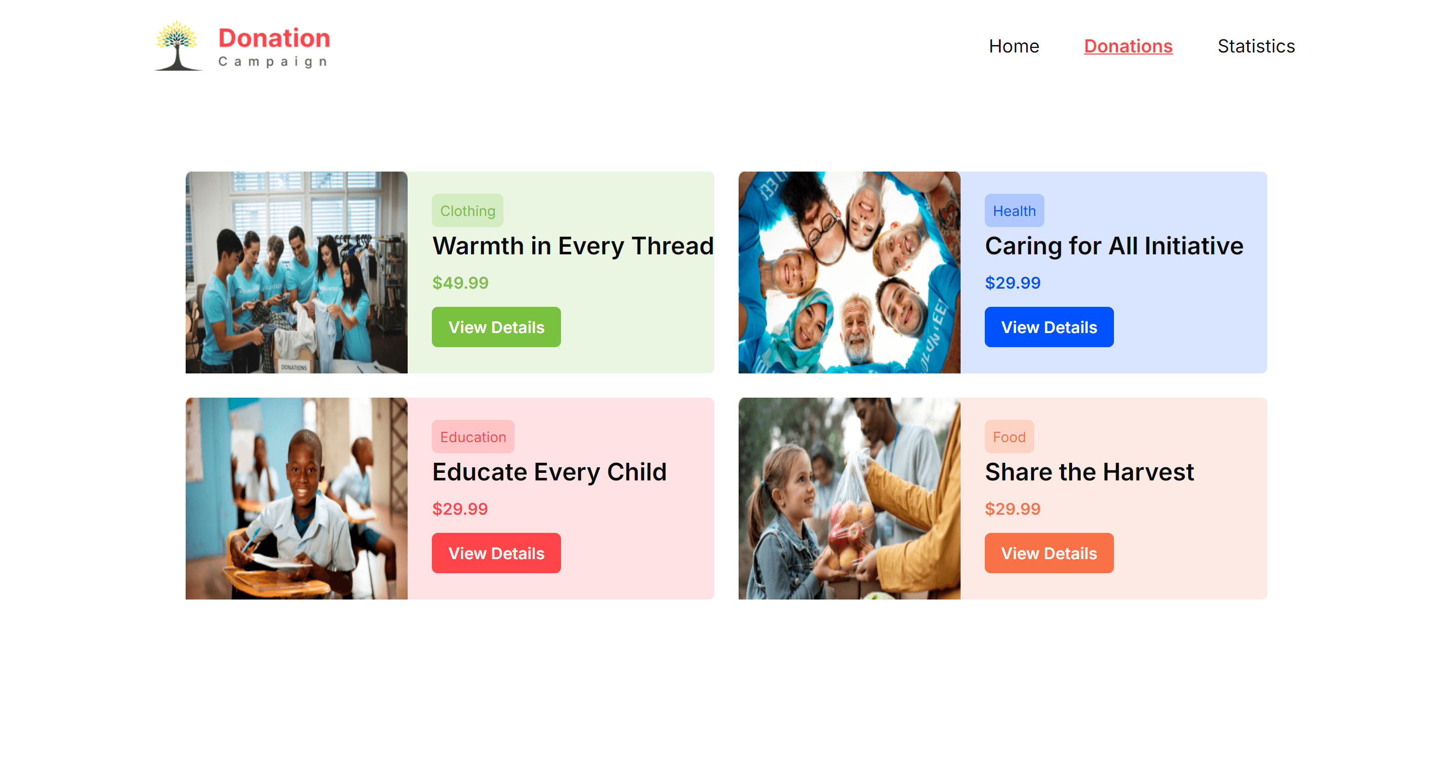 Donation Campaign
